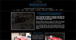 Desktop Screenshot of donovanmotorcars.com