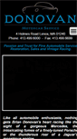 Mobile Screenshot of donovanmotorcars.com